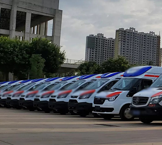 容城县服务车队展示